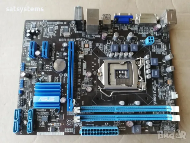 Дънна платка Asus P8H61-MX R2.0 Socket LGA1155, снимка 5 - Дънни платки - 48103665