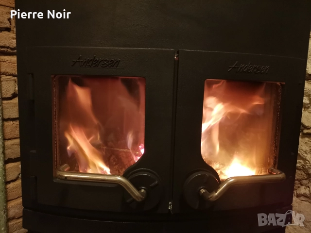 Скандинавска чугунена печка , снимка 14 - Отоплителни печки - 52930160