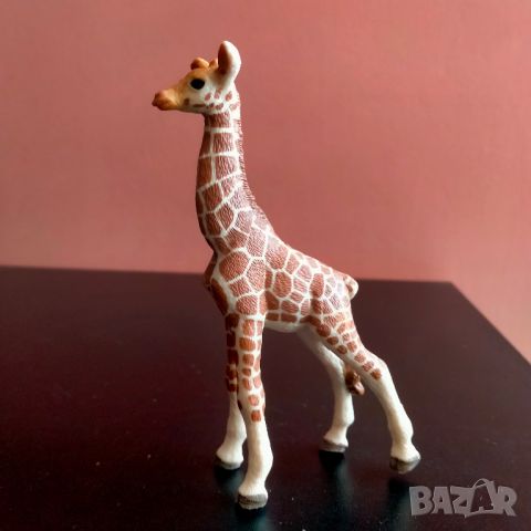 Колекционерска фигурка Schleich Жираф Baby Giraffe McDonalds Happy Meal Toy  2021, снимка 2 - Колекции - 46416593