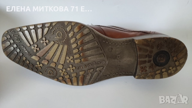 Bugatti мъжки обувки естествена кожа н.44, снимка 11 - Спортно елегантни обувки - 51749007