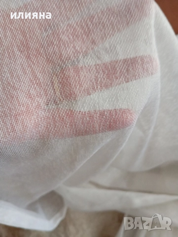 Тънко бяло перде , снимка 2 - Пердета и завеси - 52453959