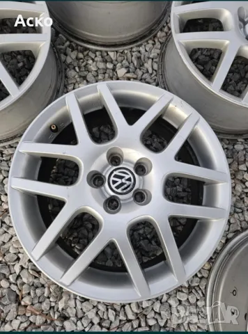 5x100..16цола..6.5j ET42 оригинални VOLKSWAGEN BBS, снимка 4 - Гуми и джанти - 48388853