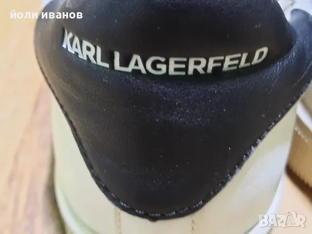 KARL LAGERFELD-кожени оригинални маратонки 43 номер, снимка 5 - Маратонки - 46839934