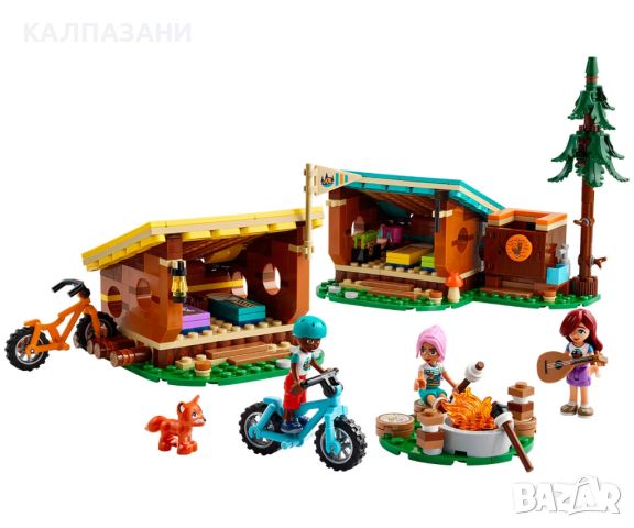 LEGO® Friends 42624 - Лагер за приключения - уютните хижи, снимка 3 - Конструктори - 46201041