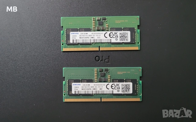 DDR5 SODIMM 8GB x2 PC5-5600B памет за лаптоп