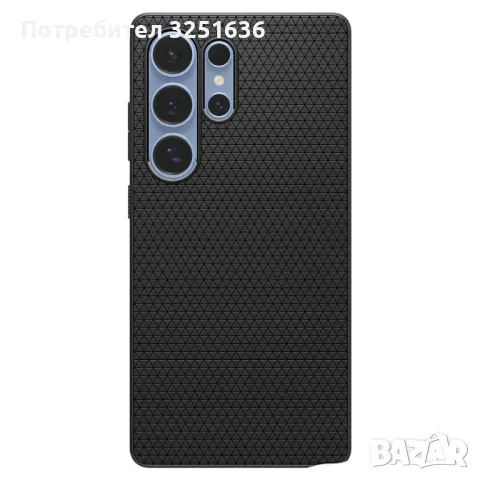 Калъф SPIGEN LIQUID AIR за SAMSUNG S25 / S25 Ultra matte black, снимка 8 - Калъфи, кейсове - 49179288