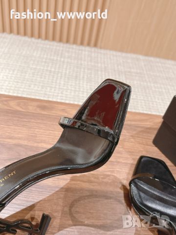 Налични 35 сандали на ток Yves Saint Lauren YSL реплика, снимка 5 - Дамски обувки на ток - 45701924