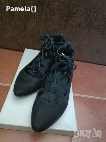 Черни обувки , снимка 3 - Дамски ежедневни обувки - 44956253