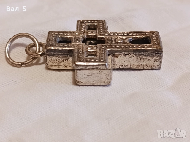 Възрожденски реликвен кръст , кръстче - Енколпион . РЕПЛИКА, снимка 2 - Антикварни и старинни предмети - 52938264