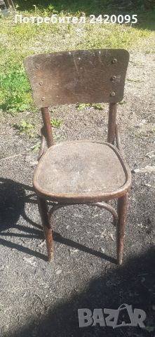 стари дървени столове-75лв, снимка 9 - Столове - 45582812