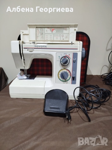 Механична шевна машина TOYOTA EX 490, снимка 4 - Шевни машини - 52583000