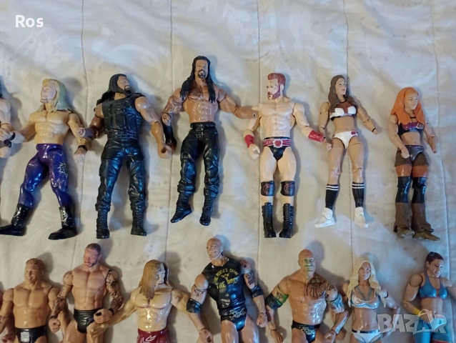 WWE - 17 фигури , снимка 6 - Фигурки - 53456825