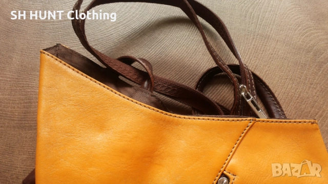 VERA PELLE MADE IN ITALY Genuine Leather Bag раница естествена кожа 16-55, снимка 10 - Раници - 52727911