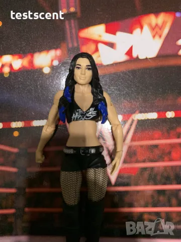 Екшън фигура WWE Paige Пейдж Saraya Mattel action figure играчка, снимка 6 - Фигурки - 48927734