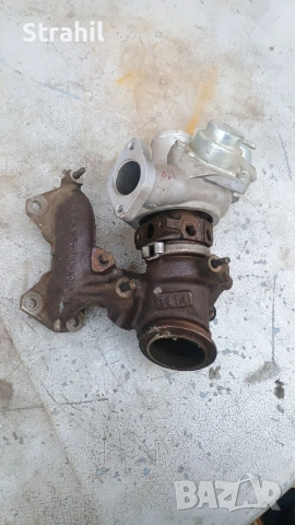 Турбокомпресор Fiat Alfa Romeo Lancia TD02H2-07TVT-2.7 49373-03000 55232607.0E, снимка 6 - Части - 53625342