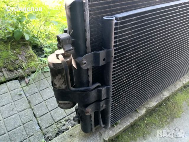 Радиатор воден и климатик комплект с перки за Шкода Октавия 1 1,9 тди, снимка 4 - Части - 45495450