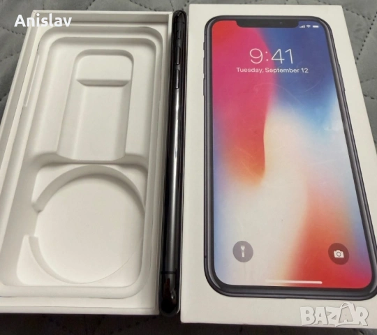 Apple iPhone X, 64GB, с кутия!, снимка 3 - Apple iPhone - 53375872