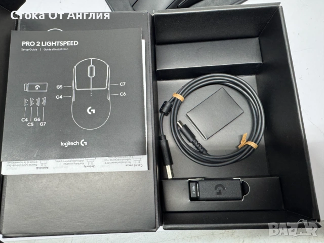 Мишка - Logitech G Pro 2 Lightspeed, снимка 5 - Клавиатури и мишки - 53822842