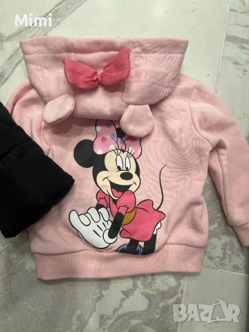 Лот бебшко яке и суитшър 9-12м, снимка 6 - Бебешки якета и елеци - 53222713