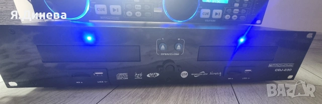 Двоен CD плеар Pronimic CDJ 230, снимка 4 - Ресийвъри, усилватели, смесителни пултове - 54252019