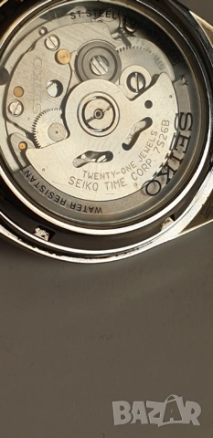 Мъжки часовник Seiko 5 Automatic 21 Jewels, снимка 8 - Антикварни и старинни предмети - 54283937
