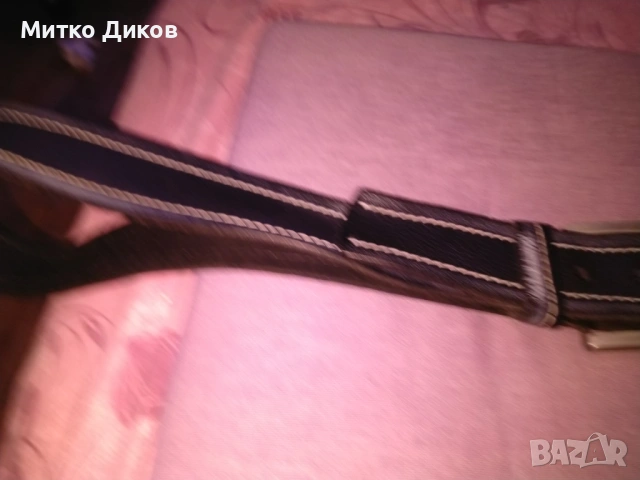 Колан естествена кожа дълъг 130см на 4см , снимка 6 - Колани - 53322462