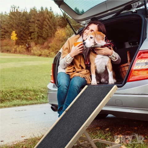 Рампа за кучета и котки, 4 нива на регулиране, Неплъзгаща се 13, снимка 2 - За кучета - 51534083