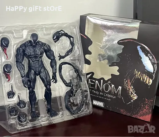 Статуетка Marvel: Spider-Man - Venom (Hero Collector), екшън фигура 20 cm , снимка 10 - Фигурки - 47500142