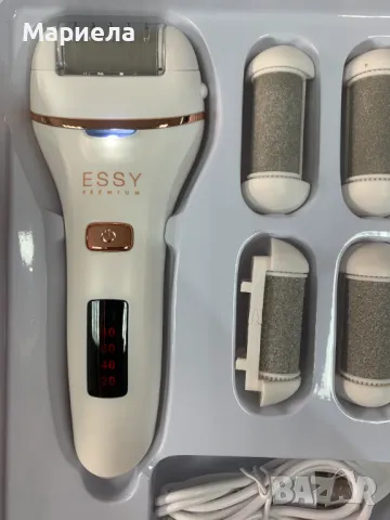 Електрическа Пила за Пети с 5 Ролки / Акумулаторна машина за отстраняване на мъртва кожа, снимка 3 - Електрически пили за пети - 50123365