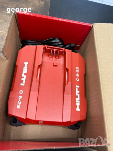 Високоскоростно зарядно устройство Nuron C 6-22 за всички батерии Nuron на Hilti - ново