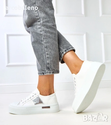 Дамски маратонки на платформа Nihal, 2цвята , снимка 9 - Маратонки - 53067343