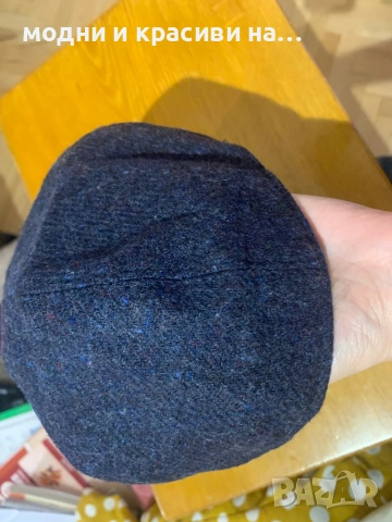 Мъжки каскет 100% вълна, снимка 6 - Шапки - 53179113