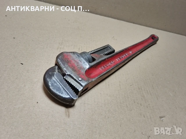 Стар Соц Английски Тръбен Ключ. , снимка 3 - Антикварни и старинни предмети - 50823435