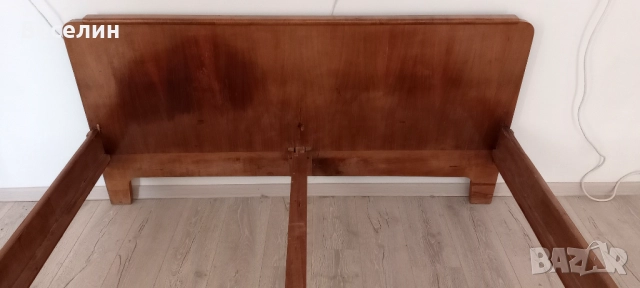 Спалня от дърво за матрак с размери 164х190 см или 160х190 см, снимка 4 - Спални и легла - 52551299