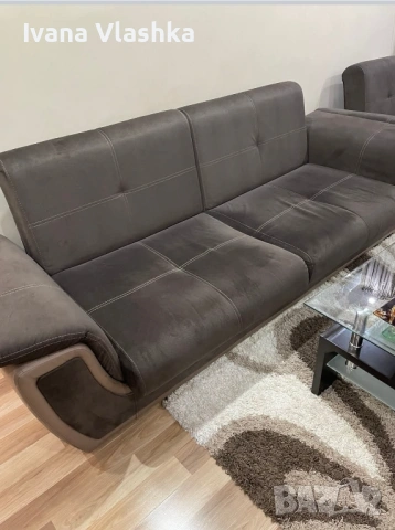 Холова гарнитура , снимка 2 - Дивани и мека мебел - 53807748