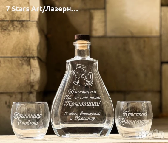 Подарък/покана за кръстници