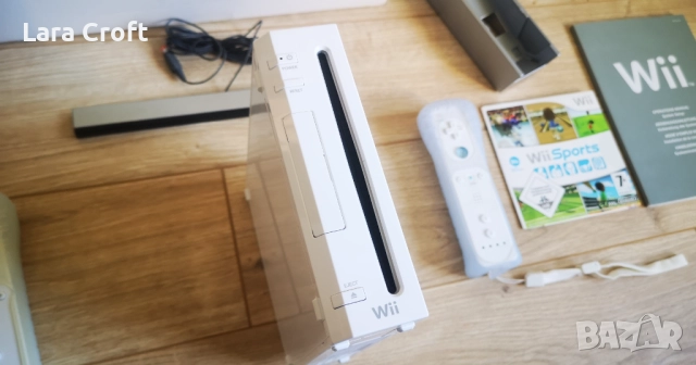 Nintendo Wii пълен комплект с кутия два контролера и игра , снимка 10 - Nintendo конзоли - 52802529