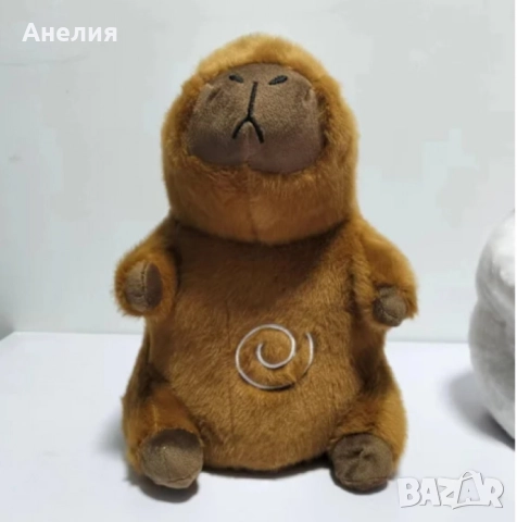 Дишаща плюшена Капибара , снимка 2 - Плюшени играчки - 52099127