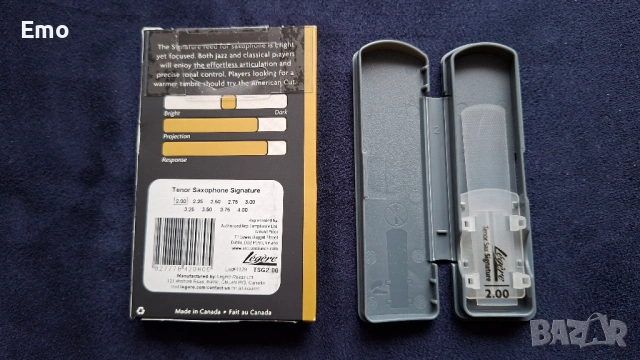 Платък за тенор саксофон Legere Signature Tenor Saxophone 2.0 , снимка 4 - Духови инструменти - 53245046