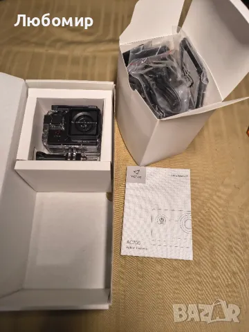 Action Cam AC700 4K 20MP WiFi подводна камера Ultra HD Водоустойчива 40M спортна камера 2,0-инчов

, снимка 3 - Камери - 49831393