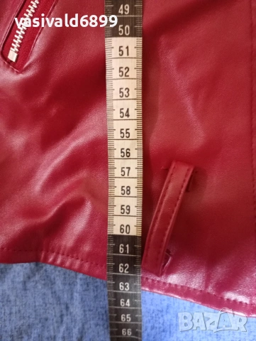 Дамско кожено яке , снимка 4 - Якета - 53905448