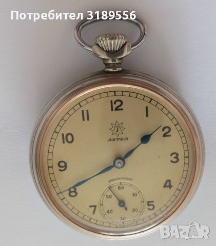 джобен часовник юнханс (ASTRA), снимка 1 - Мъжки - 45593415