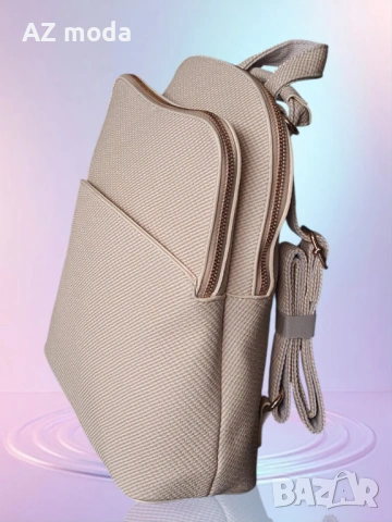 Стилна дамска раница, снимка 2 - Раници - 53300066