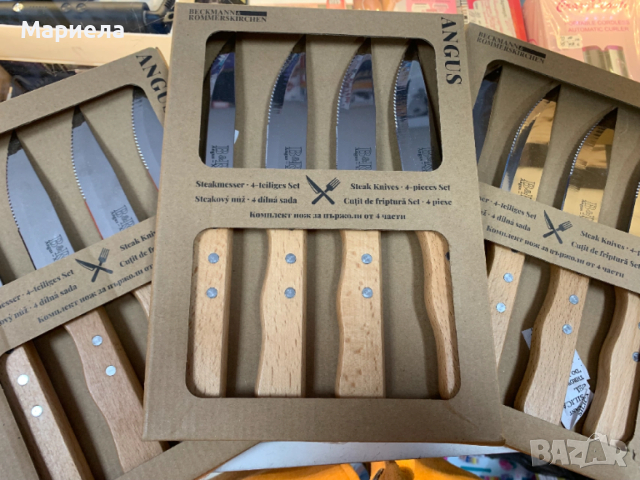 Комплект ножове за стек B&R ANGUS, 4 части