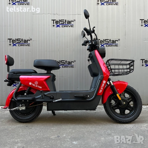 Електрически карго скутер TANK TELSTAR 2000W 72V 23Ah с двойна седалка и възможност за педали 2025 E, снимка 12 - Мотоциклети и мототехника - 52426456