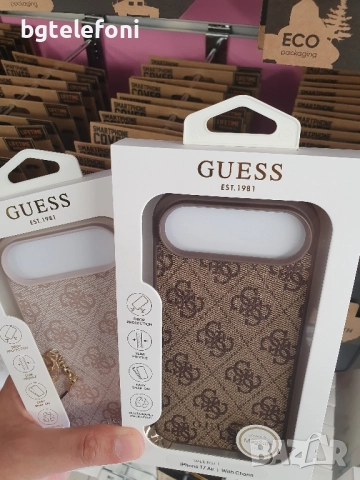 iPhone AIR GUESS луксозни гърбове, снимка 3 - Калъфи, кейсове - 51695054
