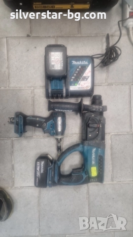 Перфоратор и винтоверт зарядно Makita Макита