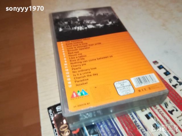 SADE-ORIGINAL HI-FI VHS VIDEO TAPE 2408251058, снимка 4 - Други музикални жанрове - 51470904