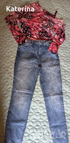 Дънки LC Waikiki, блузката подарък!