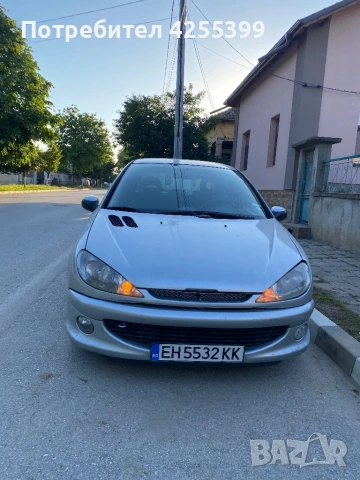 Peugeot 206 , снимка 3 - Автомобили и джипове - 54110296